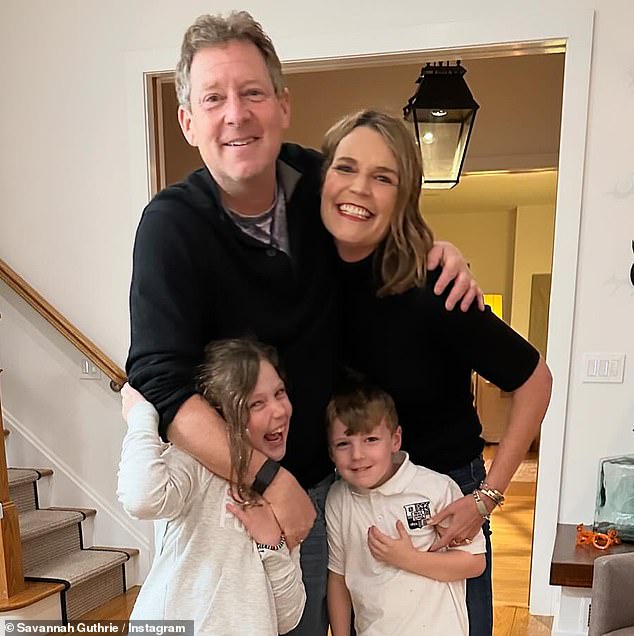 Savannah Guthrie and her husband Michael Feldman celebrated their 10th wedding anniversary by posting tributes to Instagram on Friday
