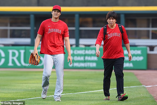 Ohtani and Mizuhara previously worked together during their time with the Los Angeles Angels.