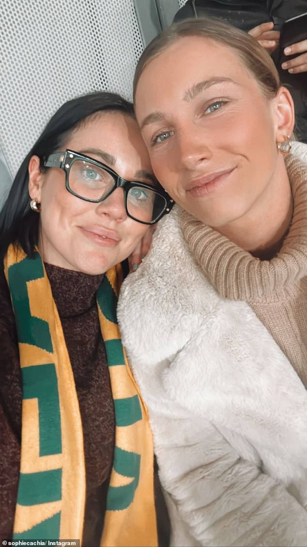 Sophie Cachia (née Shaw), 33 (left), is said to be dating another athlete following her rumored split from girlfriend Sophie Van De Heuvel, 23 (right) in January.