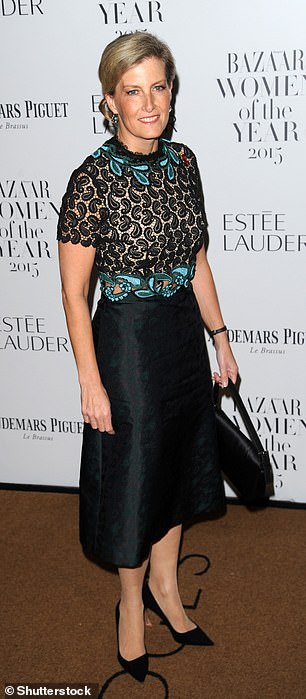 Sophie Wessex attends the Harper's Bazaar Women of the Year Awards in November 2015