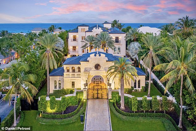 Spec tacular Millionaire glasses mogul puts his sprawling Florida oceanfront mansion