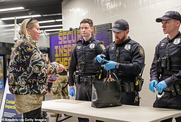 His comments came as he defended the deployment of 750 national guard members to the Big Apple's busiest stations in a bid to crack down on violent crimes rocking the network.