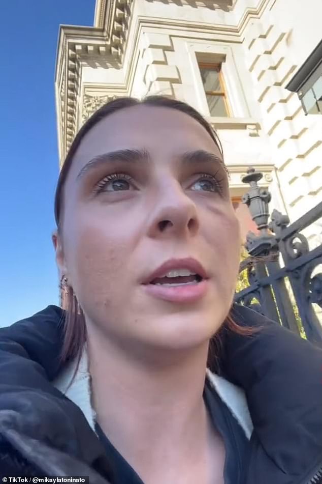 In a video that has garnered 7.4 million views, TikTokker Mikayla Toninato revealed that she was punched in the face while walking home from class.