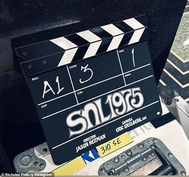 Production on SNL 1975 is underway in New York