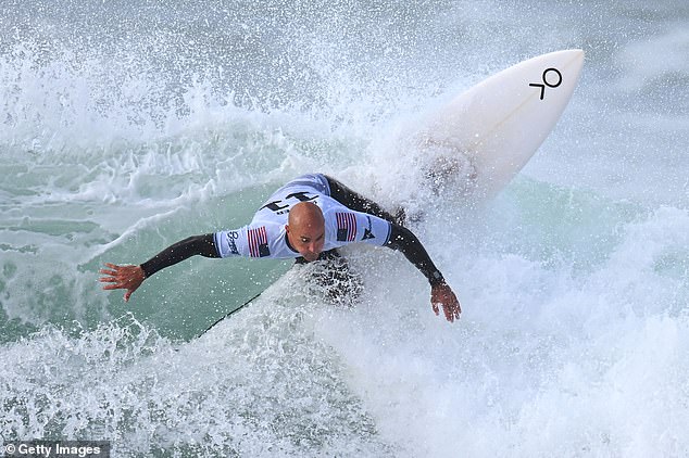 Surfing legend Kelly Slater 52 gives a huge hint about