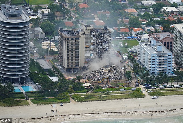 The devastating collapse killed 98 people.