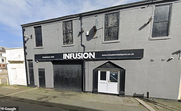 Infusion, the swinger club in Blackpool, where the woman drunkenly dived into the swimming pool