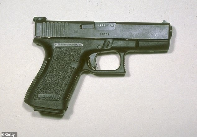 Gel gun found on Sydney train looked a lot like a Glock pistol (pictured above)