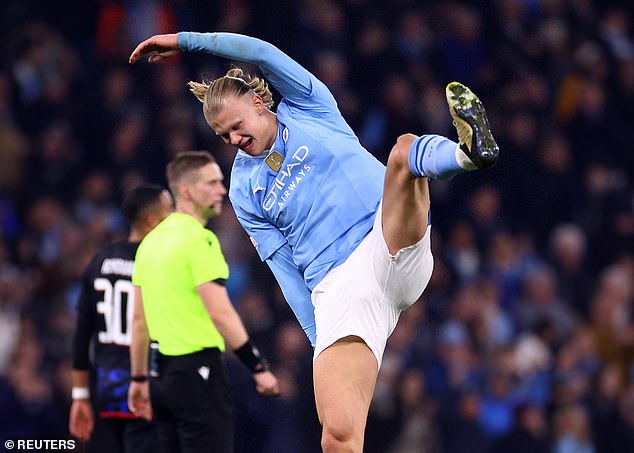 Manchester City quickly advanced to the quarterfinals of the Champions League after beating Copenhagen
