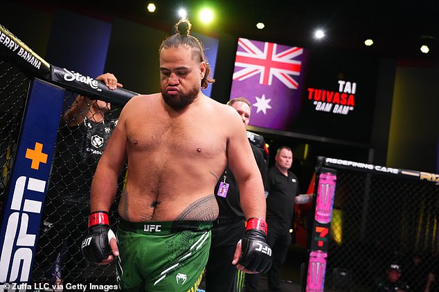 Tai Tuivasa was submitted in the first round against Marcin Tybura in their heavyweight matchup.