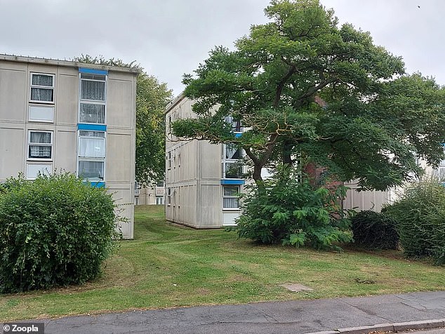 This two-bedroom apartment in London's Harrow is available to rent for a relatively cheap £800 per month.