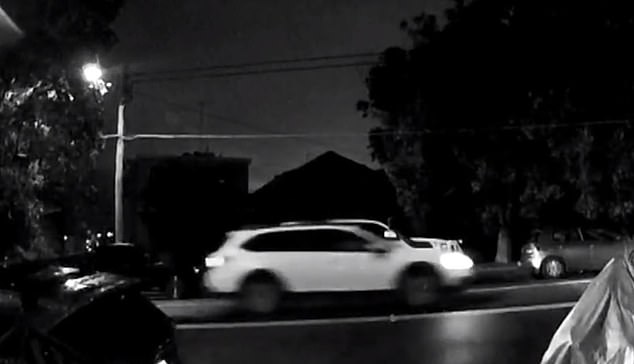 Police are looking for the driver of a white Subaru Outback who was seen on CCTV driving on Fletcher Street around the time of the crash