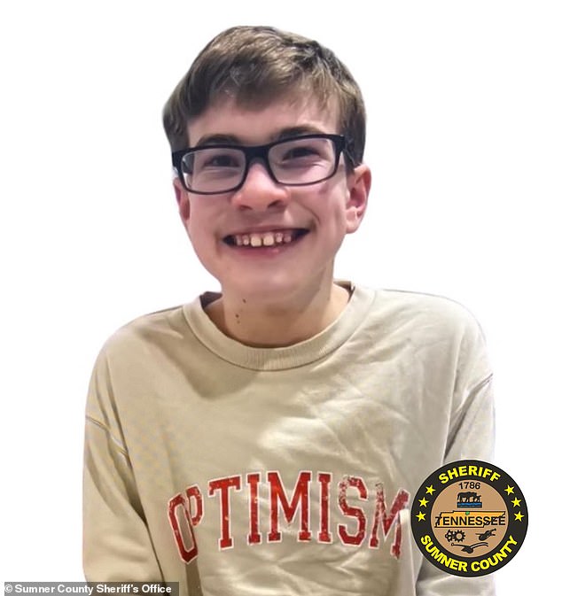 Sebastian Wayne Drake Rogers, 15, is believed to have left his family home with a flashlight in the early hours of February 26.  His parents reported him missing around 6:30 a.m.