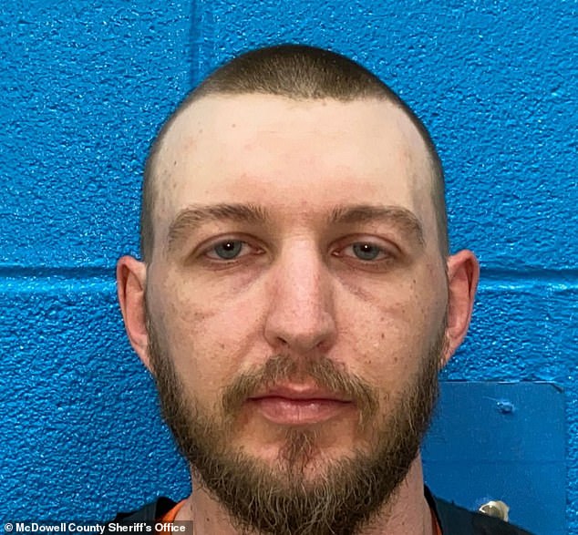 Tyler Austin Messer, 29, of North Carolina, was arrested and charged with assault by pointing a weapon, two counts of criminal trespass and two counts of stalking.
