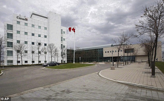 The Chinese couple had worked at Canada's National Microbiology Laboratory (pictured) in Winnipeg, Manitoba.  It is the only BSL4 laboratory in the country and is authorized to handle dangerous pathogens, including Ebola and Marburg viruses.