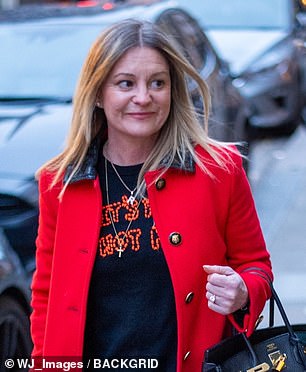 Former EastEnders and Bad Girls star Nicola Stapleton looked like she hadn't aged a day during an appearance in London on Monday afternoon.