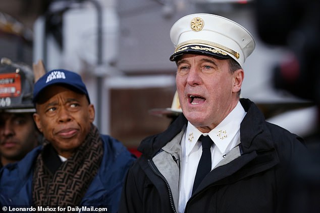 The FDNY commissioner is branded a fascist pitbull for threatening