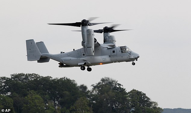 The US military clears the Osprey plane to fly again