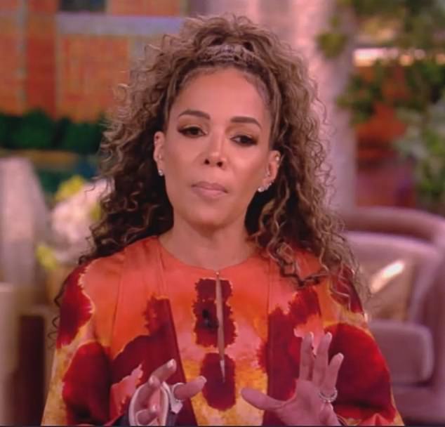 The View star Sunny Hostin admits to cohost Whoopi Goldberg