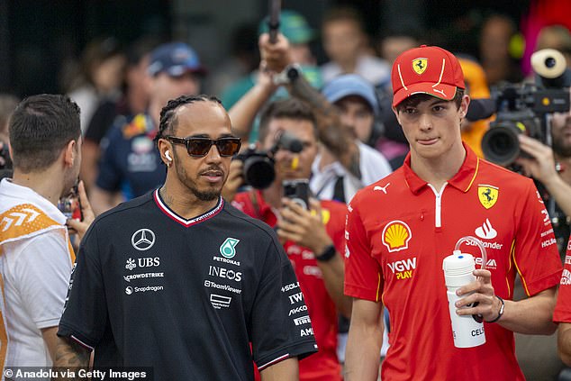 Lewis Hamilton hailed ¿phenomenal¿ Ollie Bearman as a ¿future star¿ after his F1 debut