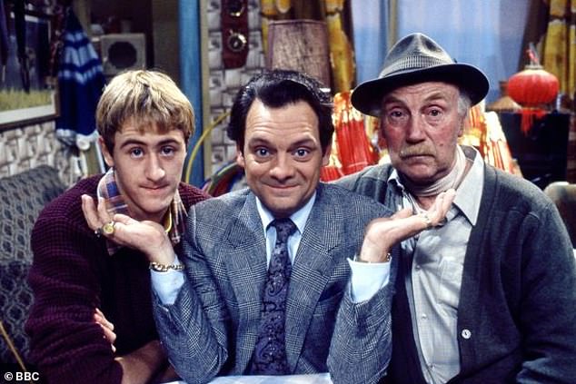 Fan favorite Only Fools and Horses came in at number 19 - behind comedies including The Royle Family and The Thick Of It
