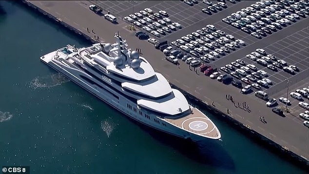 The 348-foot-long, $300 million megayacht Amadea, seized from Russian oligarch Suleiman Kerimov in May 2022, is costing taxpayers nearly $1 million a month in maintenance.