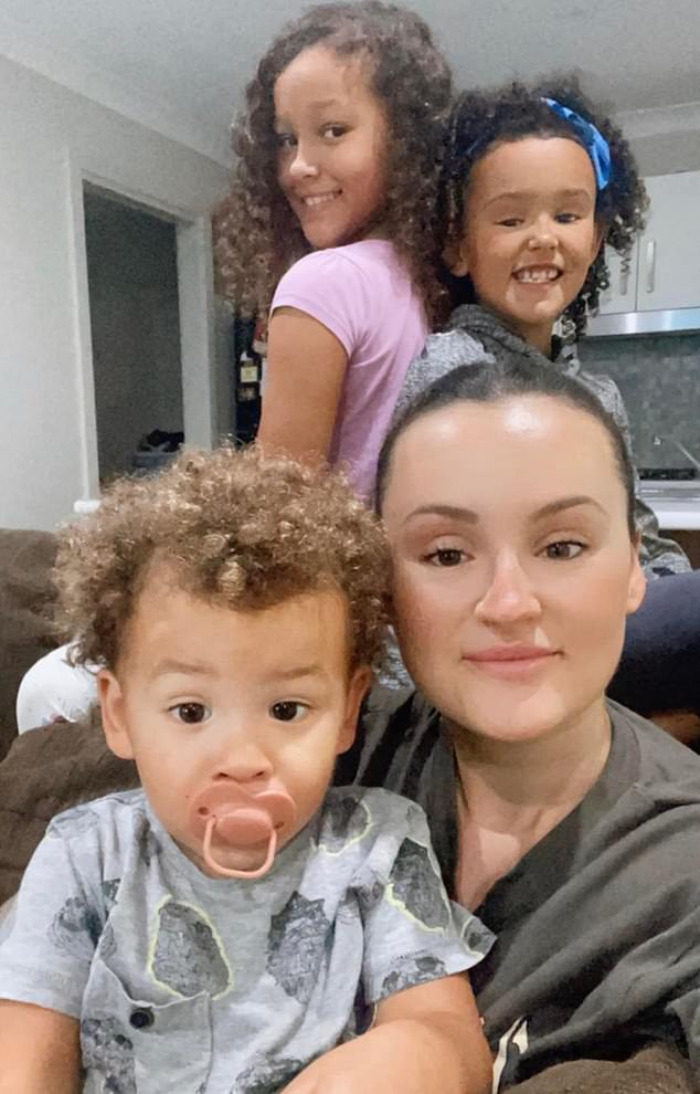 Talitha Akamarmoi, from Central Coast, New South Wales (pictured below right with her three children) was diagnosed with stage two colorectal cancer at age 29.
