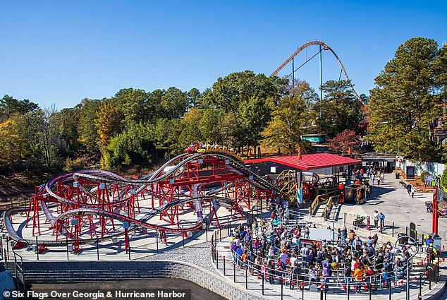 Six Flags Over Georgia opened for the first time this year on Saturday, but what was going to be a day of roller coasters and fun turned into chaos and panic.