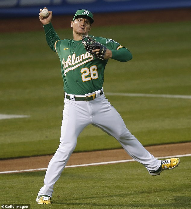 Chapman was a draft pick of the Giants' rivals, the Oakland Athletics.