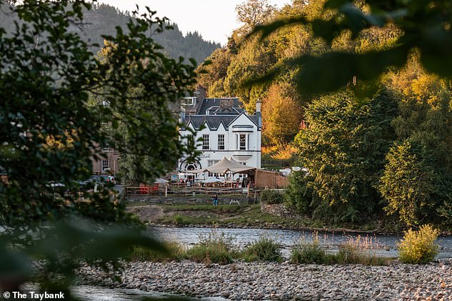 Mark is based at Taybank (pictured) in Dunkeld, on the banks of the River Tay.
