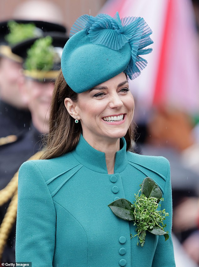 Kate Middleton will not attend the St Patrick's Day parade for the first time in seven years as she continues to recover from stomach surgery, it has been reported