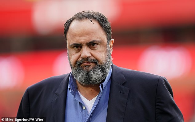 Evangelos Marinakis, owner of Nottingham Forest, had delegated transfer activities to his son