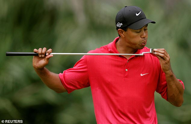 Tiger Woods started wearing Nike when he signed a $40 million contract with the brand in 1996.