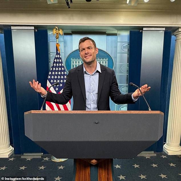Social media influencer Keith Edwards told the Daily Mail that Biden and the Democrats were sending the wrong message to young people