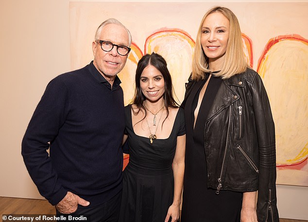Alexandria was joined by her father Tommy Hilfiger and designer Dee Ocleppo.