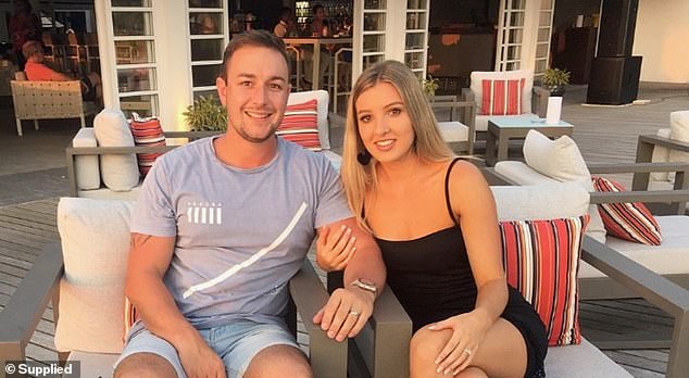 A savvy property investor who owns 20 houses says young people are missing out on home ownership by being too fixated on living in a nice suburb too soon (Daniel Walsh, left, with his wife Sophie)