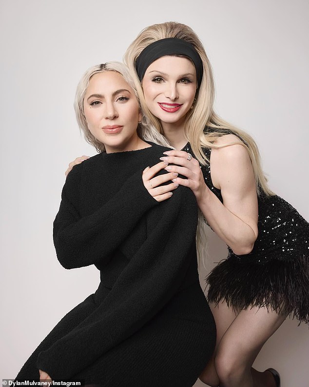 Transgender influencer Dylan Mulvaney and pop star Lady Gaga posed for a joint post on International Women's Day