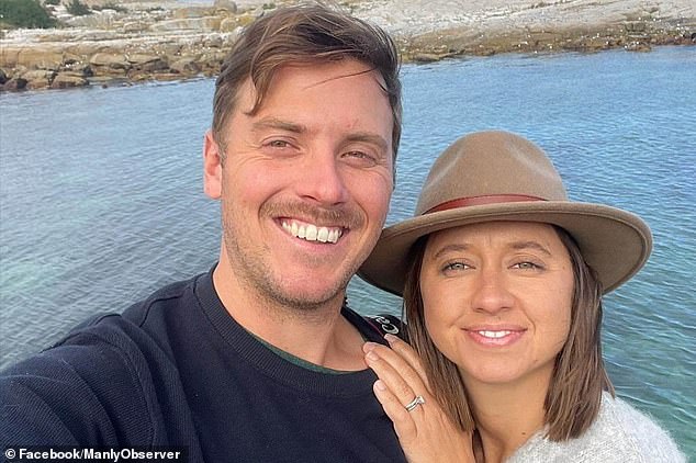 Phoebe Dawson (pictured with her husband) was killed in a horrific head-on collision