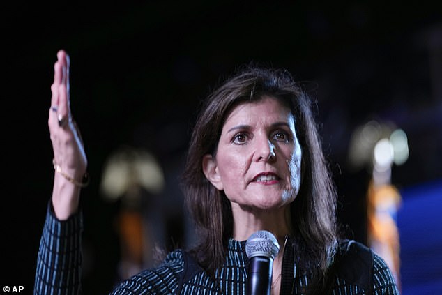Republican presidential candidate Nikki Haley did not visit North Dakota for a campaign stop, as the caucuses have tended to favor Trump this campaign cycle. She easily won Iowa and then won Nevada, although Haley did not appear on that ballot.