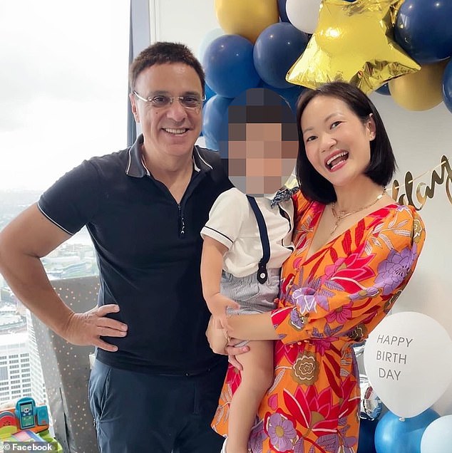 The Crown Prosecutor told the NSW Supreme Court on Tuesday that in early 2023 Mr Germani was in financial difficulty, which prompted the alleged offending.  Mr Germani is pictured with his wife Coco