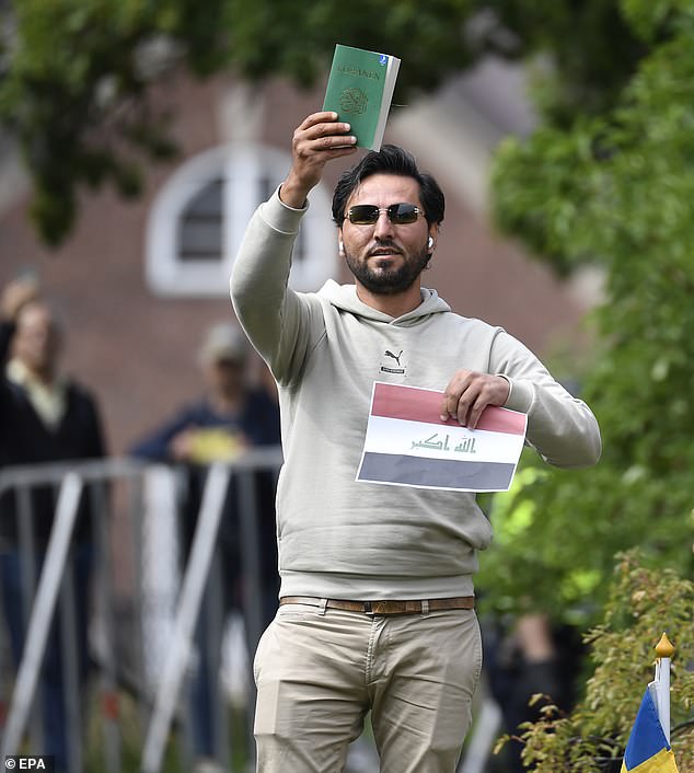 Salwan Momika announced that he would burn a copy of the Quran and an Iraqi flag in Stockholm on July 20, 2023.