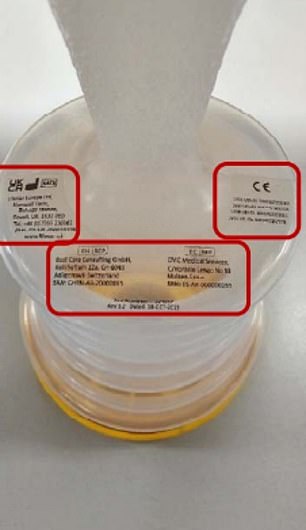 It is estimated that the public has purchased more than 10,000 counterfeit anti-choking devices in the last two years based on listings found on online marketplaces such as Amazon and eBay, and drop shipping websites (picture shows genuine product)