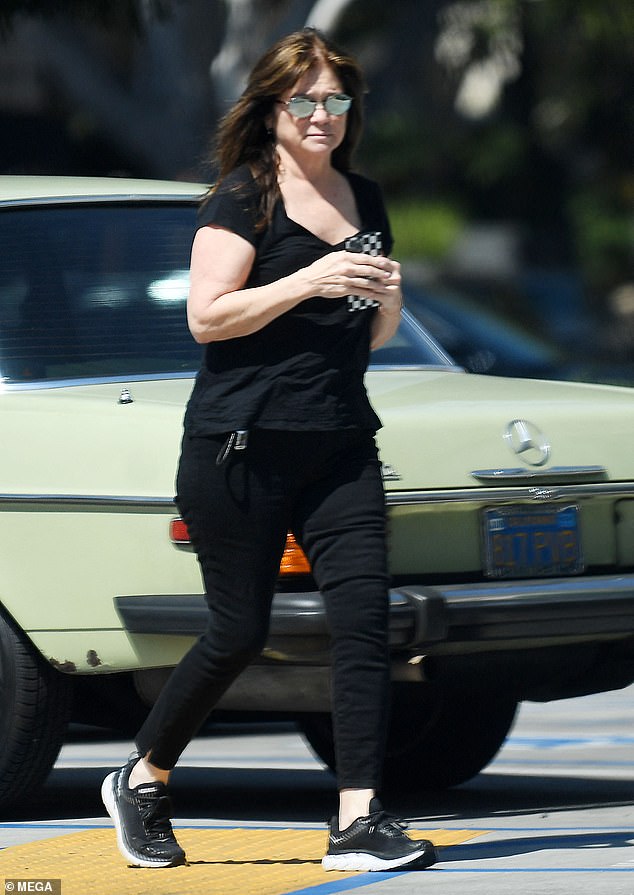 Valerie Bertinelli was seen for the first time since announcing she had found love again with a mystery man, two years after her divorce from Tom Vitale in November 2021