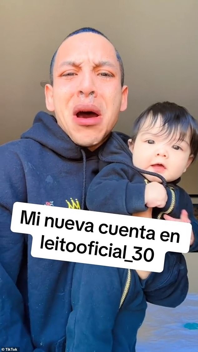 Leonel Moreno's TikTok account @leitooficial_25, where he had accumulated half a million followers, would have been suspended