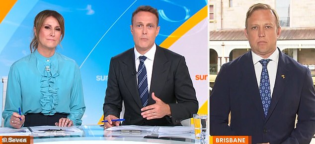 Sunrise hosts Nat Barr and Matt Shirvington grilled Queensland Premier Steven Miles about why it took him so long to appear on their show to address rising youth crime in the Sunshine State.