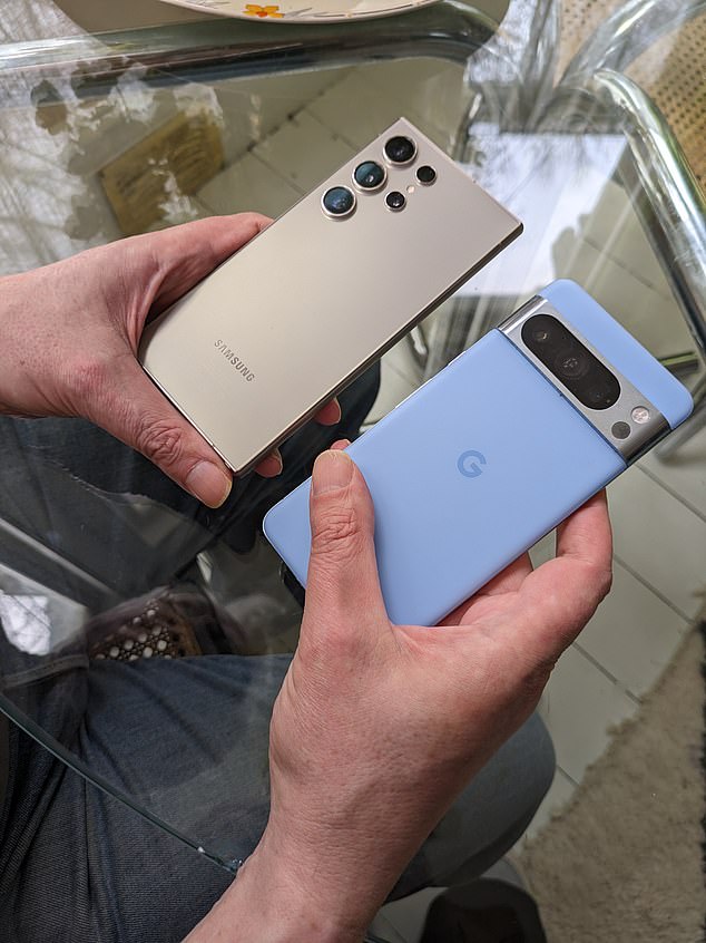 Both Samsung S24 Ultra and Pixel 8 Pro go big on AI (Pic Rob Waugh)