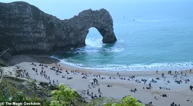 Cara fondly remembers fossil hunting in Dorset, where they explored the 'beautiful and amazing' Jurassic Coast