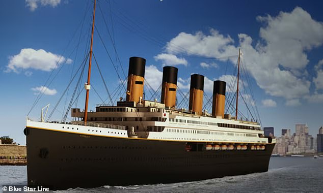 Clive Palmer unveiled his Titanic II plans at a press conference at the Sydney Opera House on Wednesday, after a decade of promising to construct a replica of the original