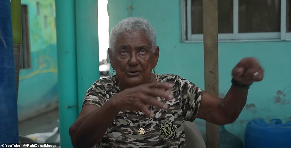 Located off the coast of Colombia, is the most populated island in the world.  More than 800 people are crammed into a 2.4-acre plot of land known as Santa Cruz del Islote.  This 94-year-old resident, interviewed by filmmaker Ruhi Çenet, has never left