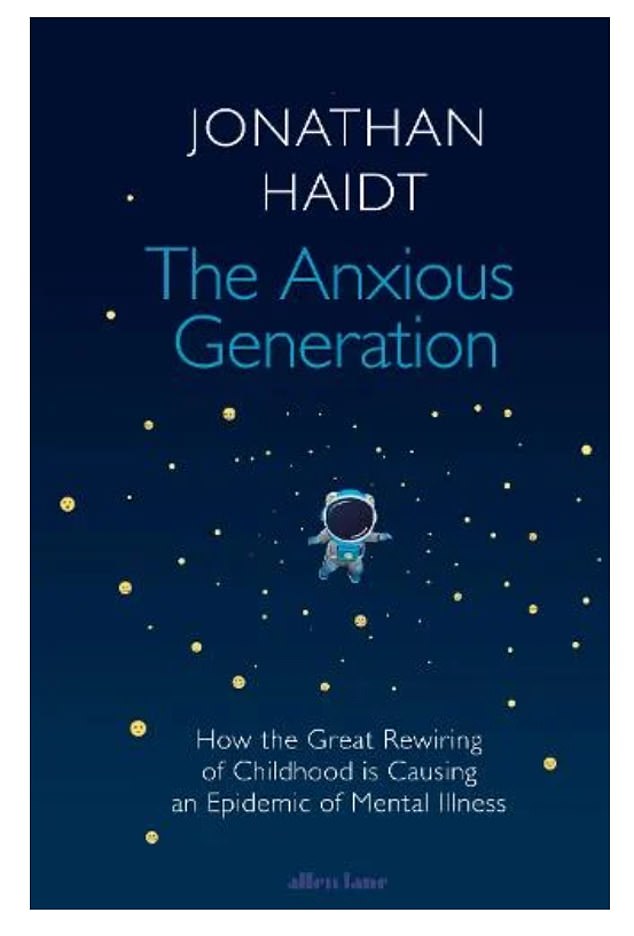 Jonathan Haidt's The Anxious Generation explores how smartphones have poisoned children's brains and is an urgent warning about the toll of 'phone-based childhoods'